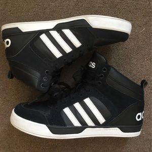 Adidas Raleigh 9tis size 7 6 black shoes